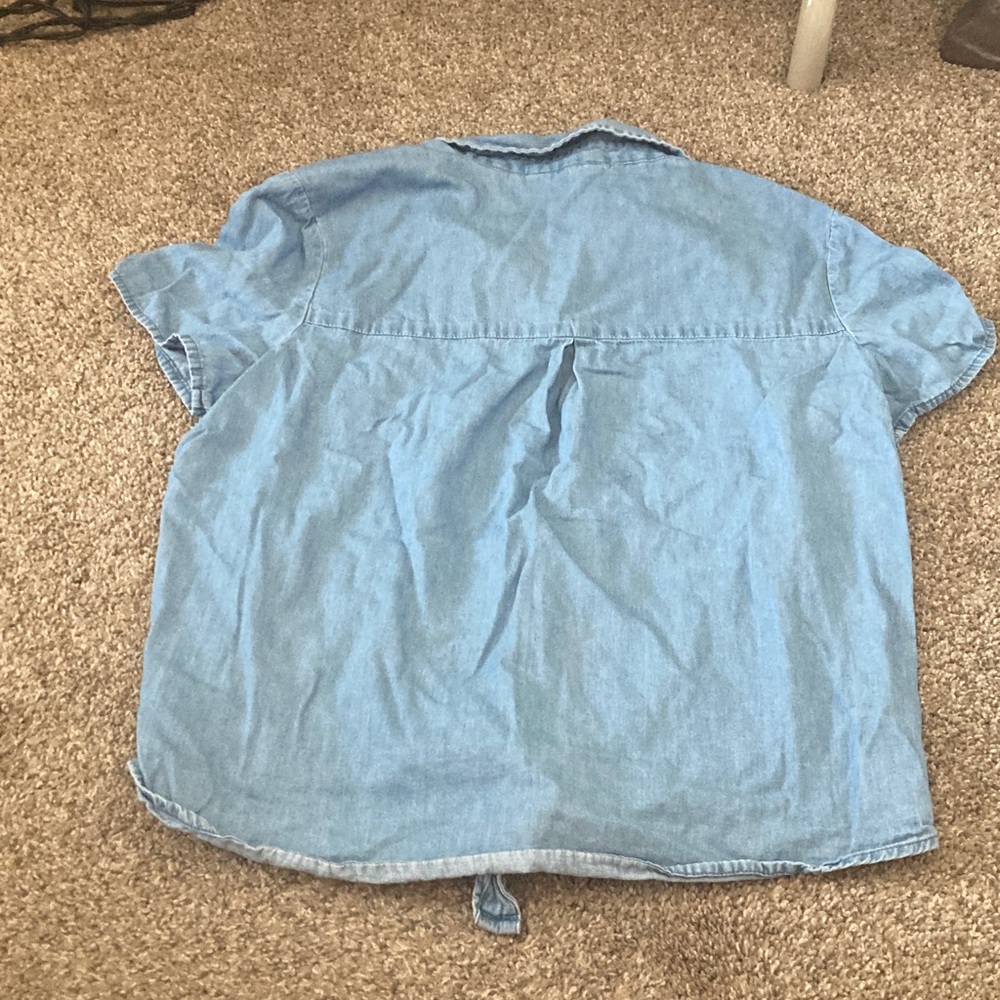 Aeropostale Sky Blue Shirt - Picture 4 of 4